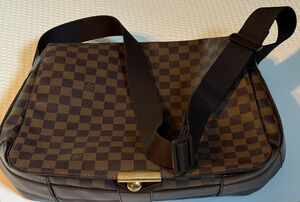 Louis Vuitton Damier Ebene Bastille Messenger Bag Crossbody Authentic DE Canvas